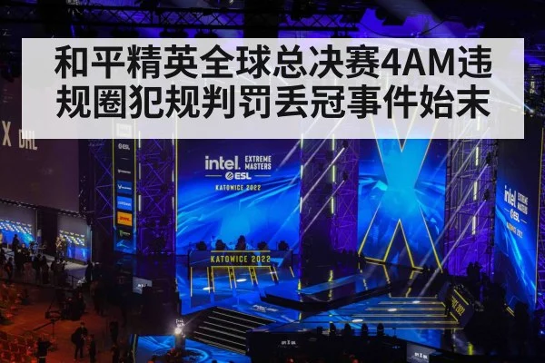 和平精英全球总决赛4AM违规圈犯规判罚丢冠事件始末